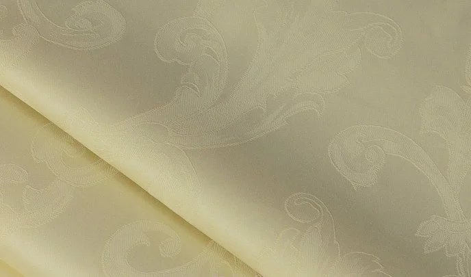 Lux Jacquard Cotton French Classics Cream