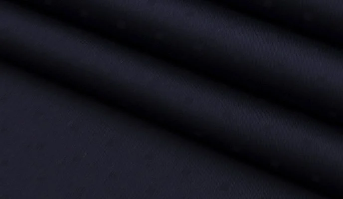 Premium Woven Cotton Sateen Geometry Charcoal