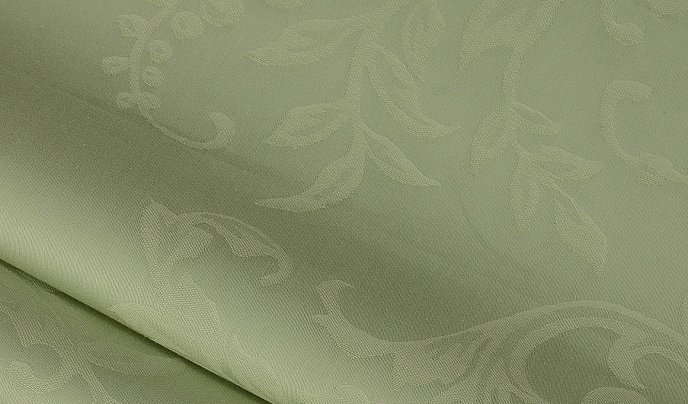 Lux Jacquard Cotton Vineyard Olive