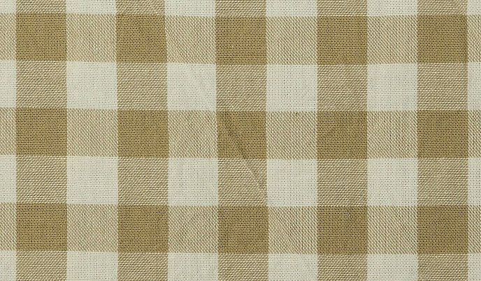 Washed Cotton Olive & White Square