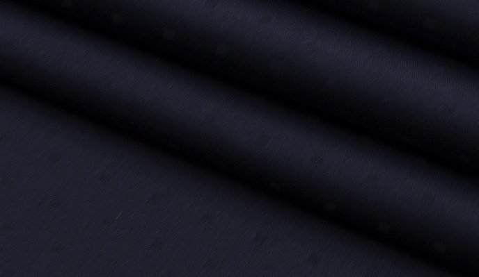 Premium Woven Cotton Sateen Geometry Charcoal