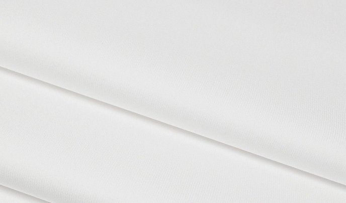 DeLuxe Percale Cotton Ice White