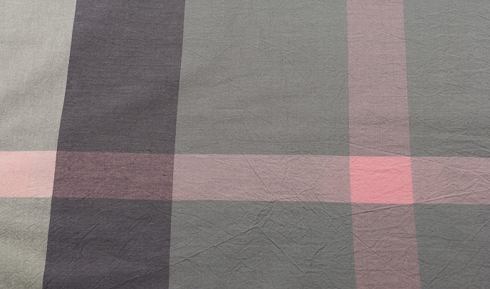 Washed Cotton Purple Square