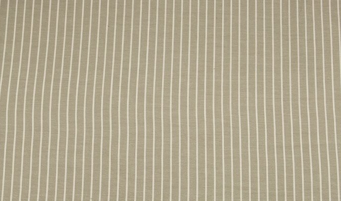 Washed Cotton Papirus & White Stripe